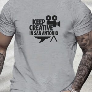 Keep Creative in San Antonio – Unisex T-Shirt